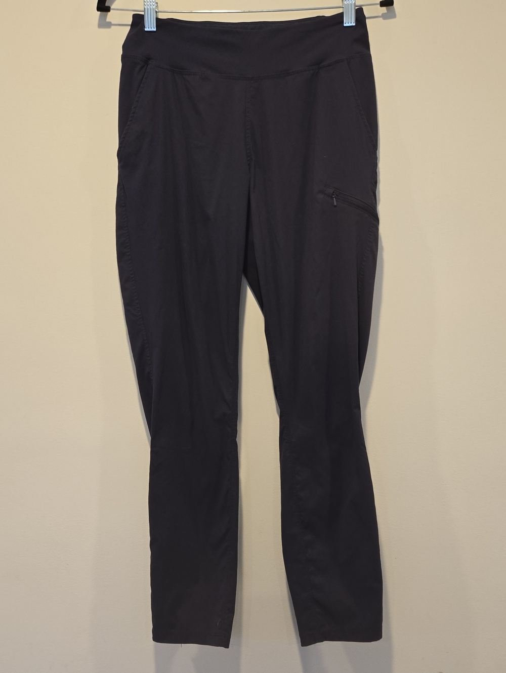 Mountain Hard Wear Hiking Pants Navy Nylon Outdoor Trail Size Small Petite